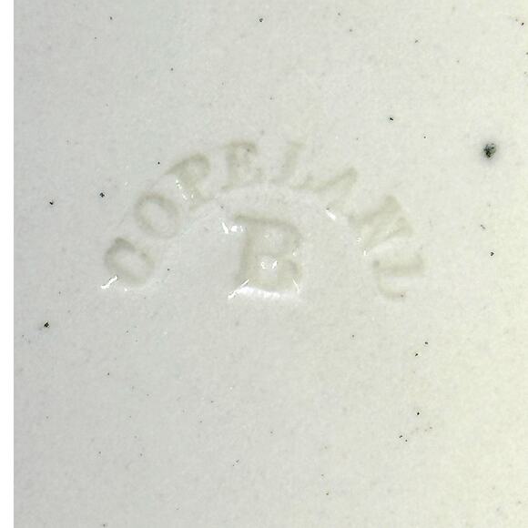 Copeland Spode Aesthetic Movement 1870-1890 Chelsea Bird Butterfly 8 3/8" Plate - Picture 7 of 8